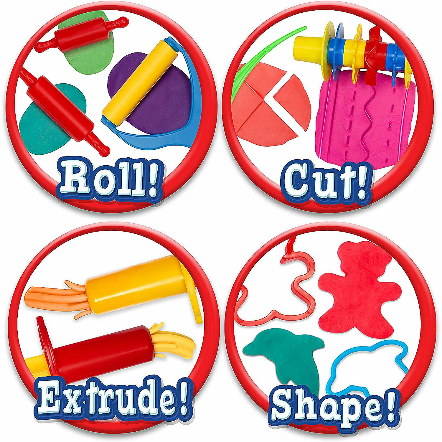 Deals 🔔 Kiddy Dough 24 Piece Tool Kit For Kids 😉 - Image 2