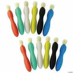 Flash Sale 🧨 Learning Advantage® Triangle Grip Paint Brushes, 6 Per Pack, 2 Packs ⌛