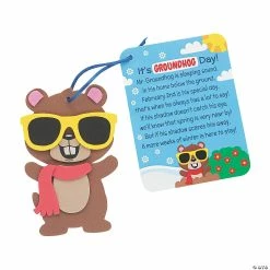 Hot Sale 🔔 Legend of the Groundhog Ornament Craft Kit - Makes 12 😍