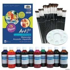 Budget 🔔 Liquid Watercolor Paint Kit - 96 Pc. ✔️