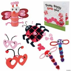 Promo 👍 Love Bug Craft Kit Assortment - Makes 60 ❤️