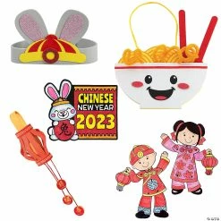 Deals 🔔 Lunar New Year Celebration Craft Assortment - Makes 60 🔔