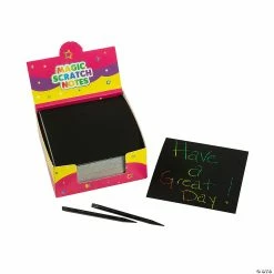 Outlet 💯 Magic Color Scratch Note Cube ⭐