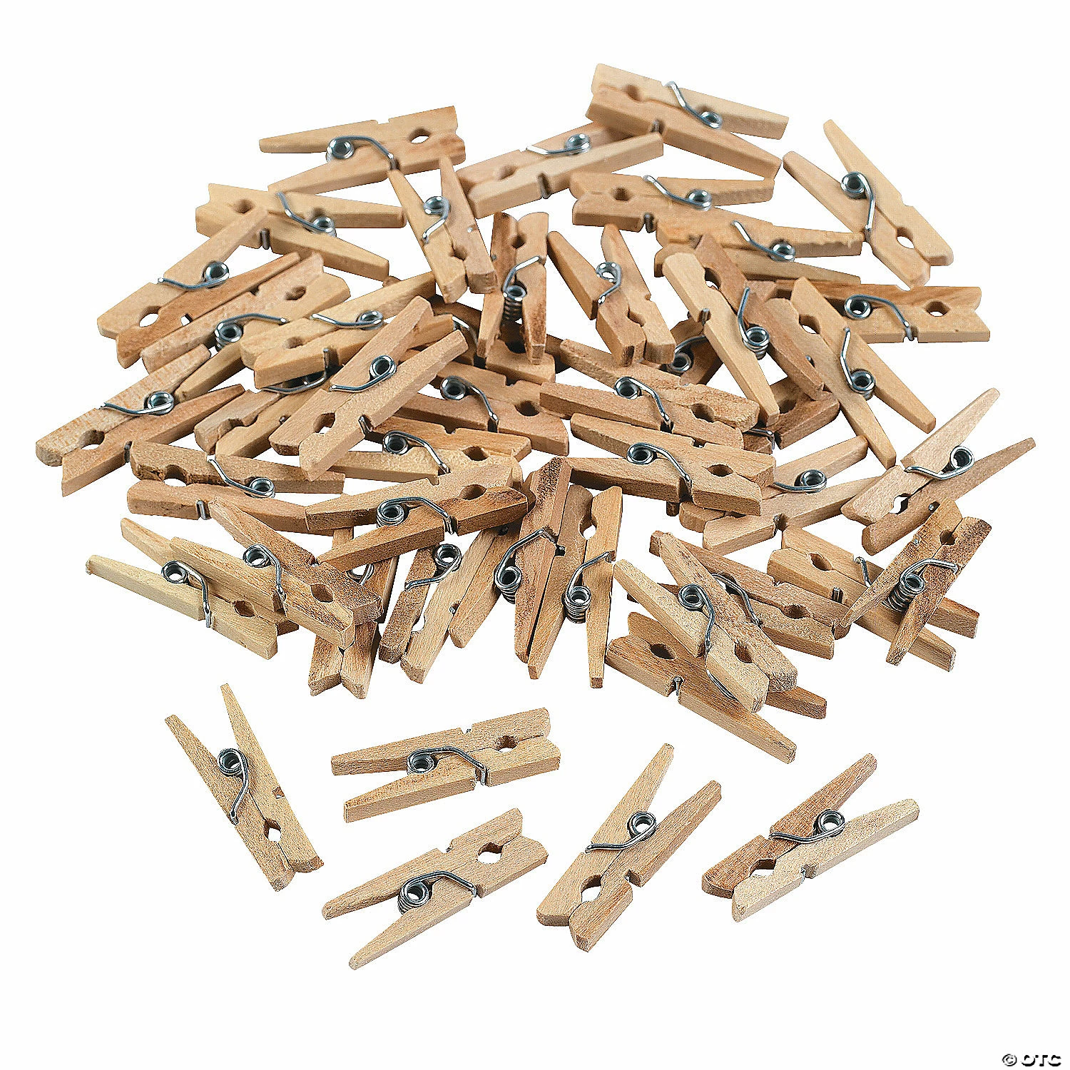 Wholesale 🌟 Mini Clothespins - 50 Pc. 🔥 1 Wholesale 🌟 Mini Clothespins - 50 Pc. 🔥