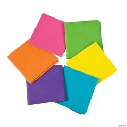 New ✔️ Mini Neon Tissue Paper Squares - 5000 Pc. ⌛