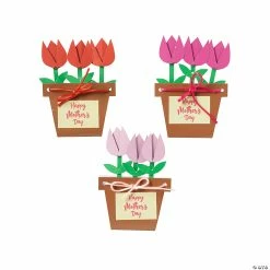 Cheapest 👍 Mother’s Day Flower Bouquet Card Craft Kit - Makes 12 😀