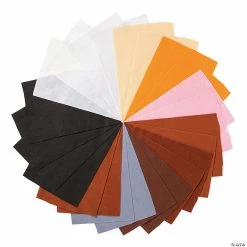 Promo 🧨 Natural Tones Felt Sheets - 24 Pc. ✨