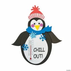 Hot Sale 😍 Penguin Thermometer Magnet Craft Kit - Makes 12 🔥