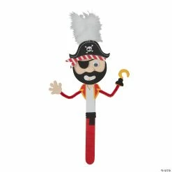 New 🔔 Pirate Craft Stick Craft Kit - Makes 12 🛒