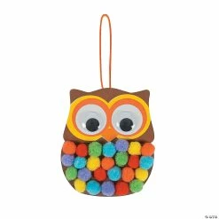 Best reviews of 😀 Pom-Pom Owl Ornament Craft Kit - Makes 12 🥰