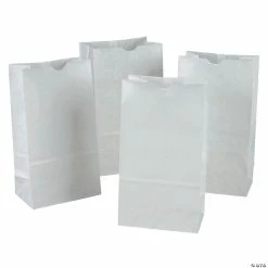 Deals 🧨 Rainbow® Kraft Bag, White, 6" x 3-5/8" x 11", 100 Bags ⌛