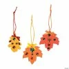 Best deal ❤️ Rhinestone Fall Leaf Craft Kit - Makes 12 ✔️