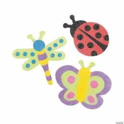 Budget 🔥 Sand Art Bug Magnet Craft Kit - Makes 12 ⌛