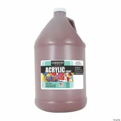 Coupon 😉 Sargent Art® Acrylic Paint, Brown, 64 oz Bottle ✨