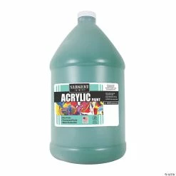 Flash Sale 😀 Sargent Art® Acrylic Paint, Green, 64 oz Bottle ⭐