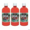 Cheapest 🛒 Sargent Art® Acrylic Paint Squeeze Bottle, 16 oz, Orange, Pack of 3 ✔️