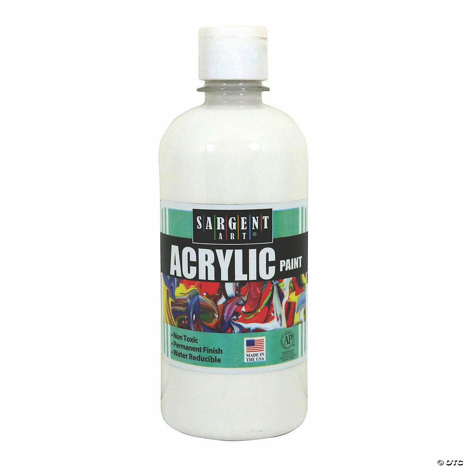 Coupon 👍 Sargent Art® Acrylic Paint Squeeze Bottle, 16 oz, White, Pack of 3 💯 - Image 2