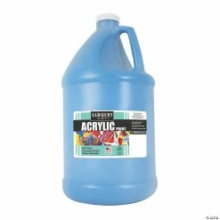 Discount 🛒 Sargent Art® Acrylic Paint, Turquoise, 64 oz Bottle 👏