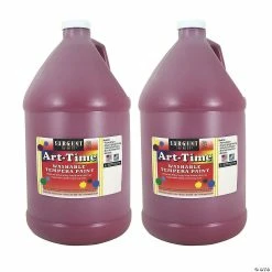 Hot Sale 🎁 Sargent Art® Art-Time® Washable Tempera Paint, Gallon, Magenta, Pack of 2 ⭐