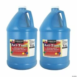 Top 10 😀 Sargent Art® Art-Time® Washable Tempera Paint, Gallon, Turquoise Blue, Pack of 2 🥰