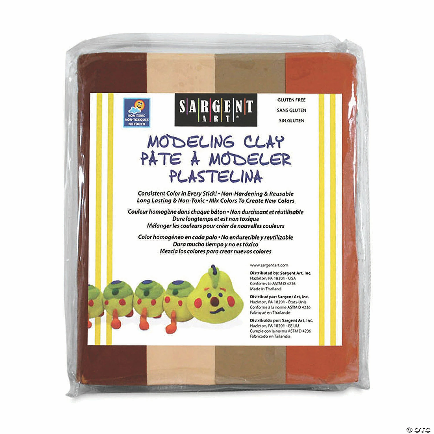 Promo 🥰 Sargent Art® Colors of My Friends® Modeling Clay, 12 lb ✔️ - Image 2