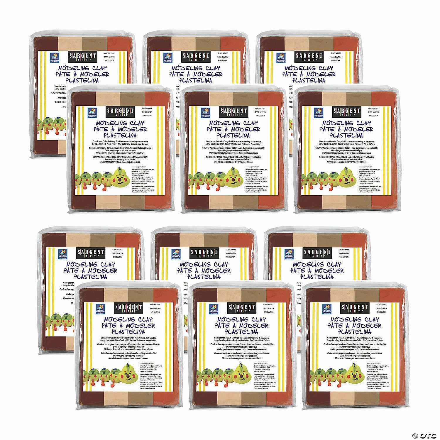 Promo 🥰 Sargent Art® Colors of My Friends® Modeling Clay, 12 lb ✔️