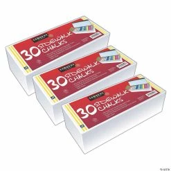 Best reviews of 😀 Sargent Art Jumbo Sidewalk Chalk - 3 Boxes, Assorted, 30 Pieces Per Box 🤩