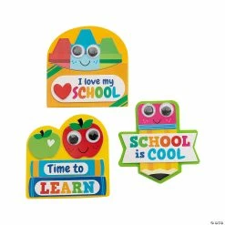 Coupon 🎉 School Is The Best Magnet Craft Kit - Makes 12 🔥