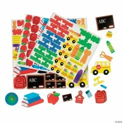 Best Pirce 🛒 Self-Adhesive School Shapes - 500 Pc. 👏