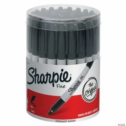 New 💯 Sharpie Permanent Marker, Fine Point, Black, 36 Per Pack 👍