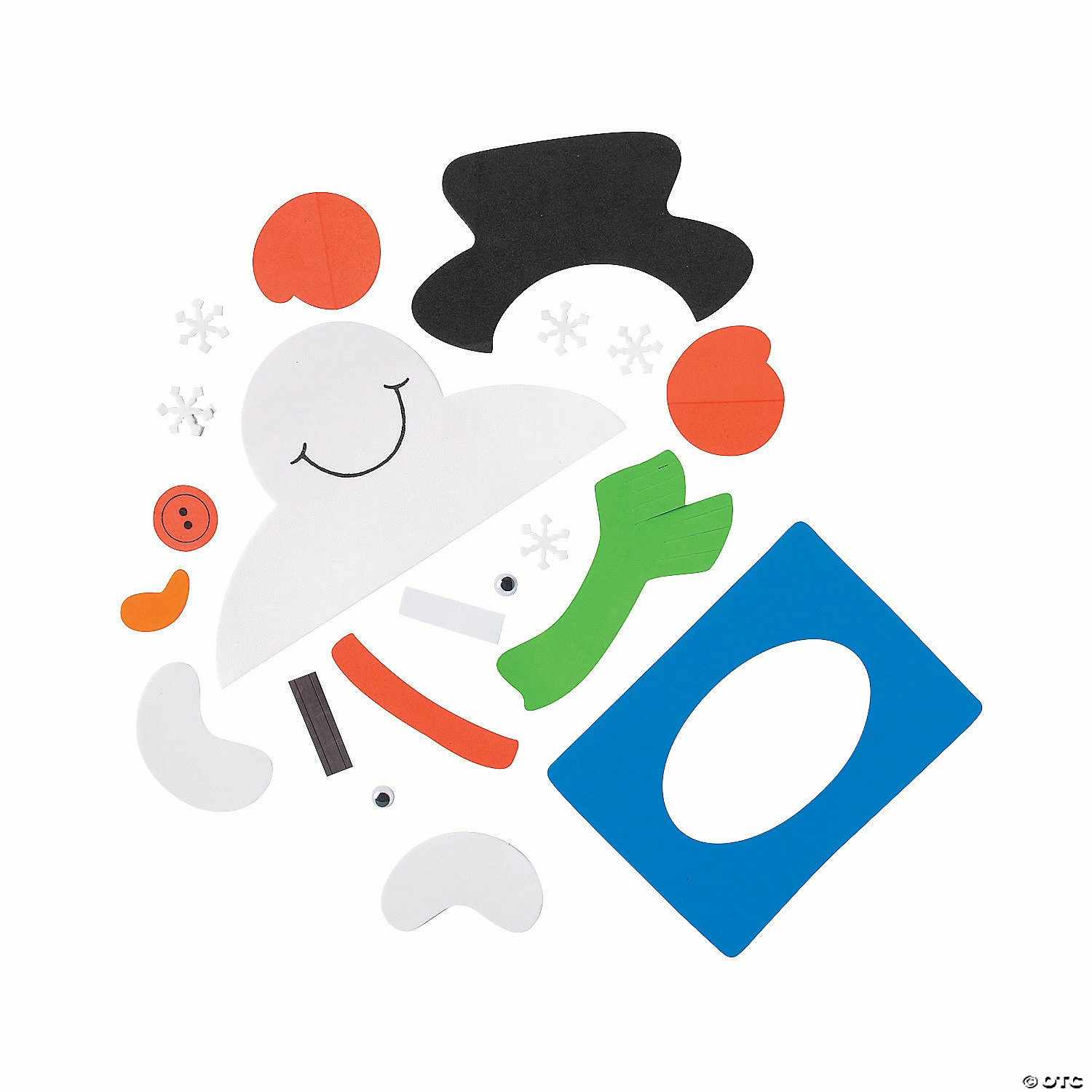 Buy 🧨 Snowman Picture Frame Magnet Craft Kit - Makes 50 👍 - Image 3