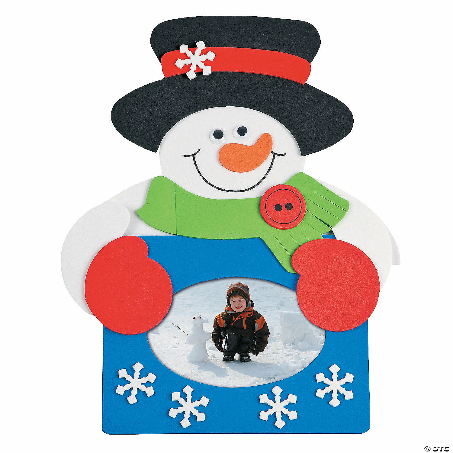 Buy 🧨 Snowman Picture Frame Magnet Craft Kit - Makes 50 👍 - Image 2