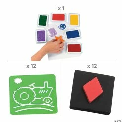 Wholesale 🎁 Stamping Kit - 88 Pc. 🔔 -Crayola Shop stamping kit 88 pc 13981124 a02