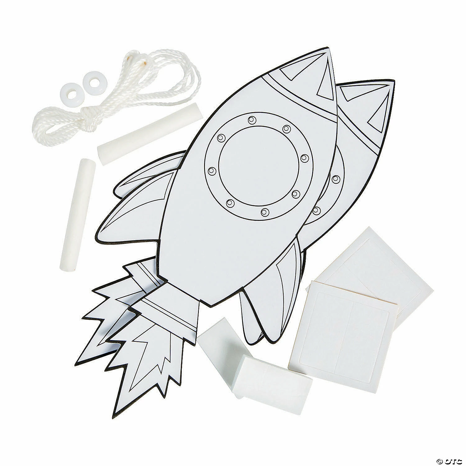 Top 10 ⌛ STEAM Color Your Own Rocket Pulley Craft Kit - Makes 12 😀 - Image 2