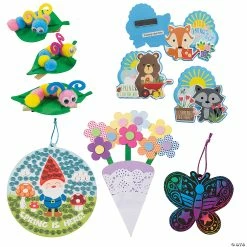 Coupon 😉 Super Spring Craft Boredom Buster Craft Kit Assortment - Makes 72 🎁