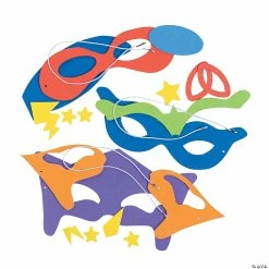 Flash Sale 🤩 Superhero Mask Craft Kit - Makes 12 ⌛