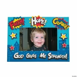 Budget 😍 Superhero VBS Picture Frame Magnet Craft Kit - Makes 12 🌟