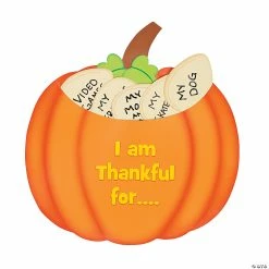 Outlet 🔔 Thankful Pumpkin Craft Kit - Makes 12 😀