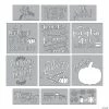 Deals 🛒 Thanksgiving Décor Stencils - 12 Pc. 🌟