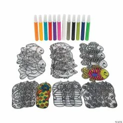 Wholesale 😀 Tropical Suncatcher Kit - 48 Pc. ❤️