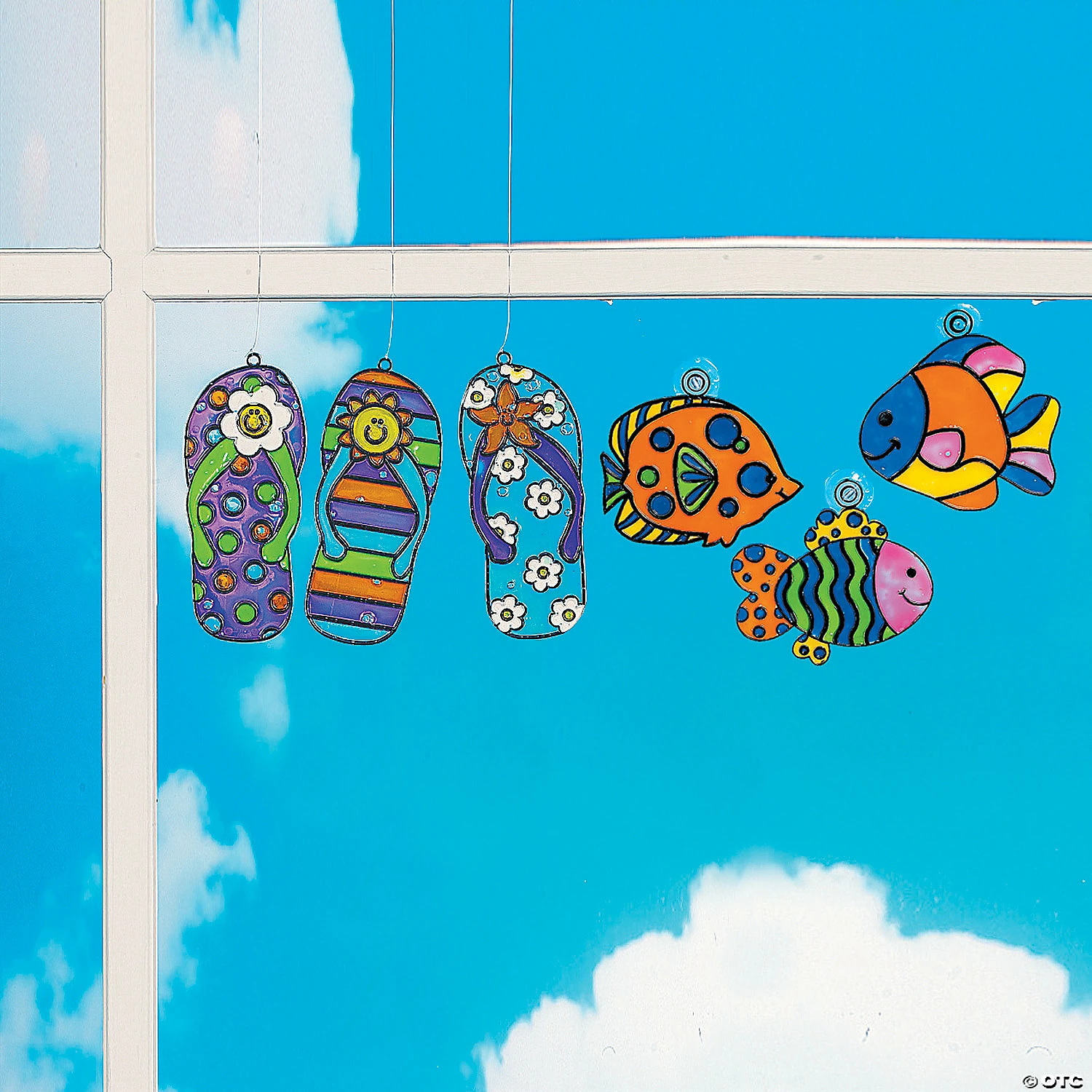Wholesale 😀 Tropical Suncatcher Kit - 48 Pc. ❤️ 2 Wholesale 😀 Tropical Suncatcher Kit - 48 Pc. ❤️ - Image 2