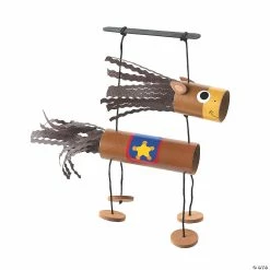 Wholesale 🎁 Western Horse Craft Tube Puppet Craft Kit - Makes 6 👍